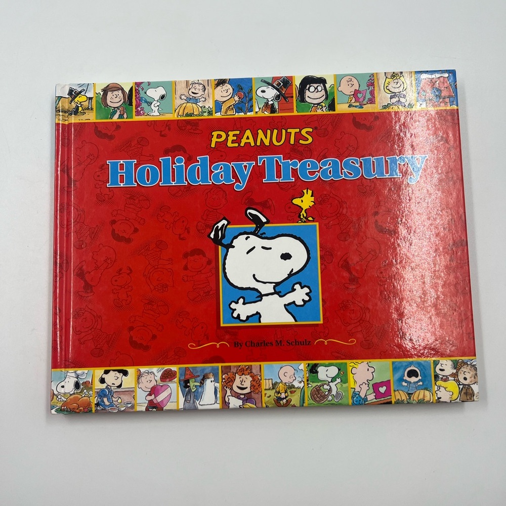Peanuts Holiday Treasury Book - Red Cover